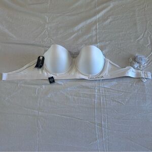 Nautica NWT 36C Women's White Strapless Convertible Bra